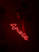 Savage Metal Neon Sign