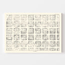 Vintage Map of Tulsa, OK Business Section 1928