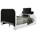 Shelyn - Bed With LED, TV Cabinet, Fireplace & Bluetooth by Unique Piece Furniture