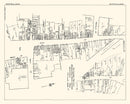 Vintage Map of Westfield, MA Business Section 1929