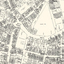 Vintage Map of Yonkers, NY Business Section 1929
