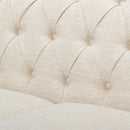 Chesterfield Style 3 Seater Sofa With Deep Button Tufting by HouseOfZazla