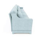 Elegant Sofa With Ergonomic Design And Lumbar Pillows by HouseOfZazla