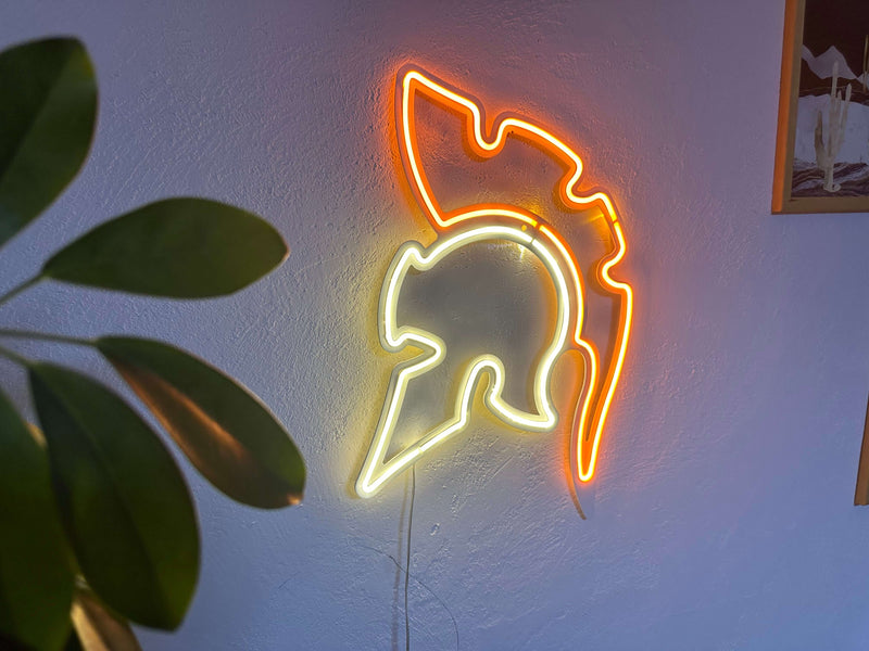 Knight Metal Neon Sign