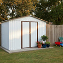 10' x 8' Garden Sheds Outdoor Storage Sheds by HouseOfZazla