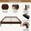 Modern Minimalist Style Platform Bed by HouseOfZazla