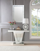 Nysa Mirrored & Faux Crystals Accent Mirror
