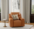 Arezzo - Power Headrest Power Lay Flat Recliner With Zero Gravity/Extended Ottoman by Unique Piece Furniture