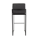 Fuji - Contemporary High Back Barstool Elegant Design by HouseOfZazla