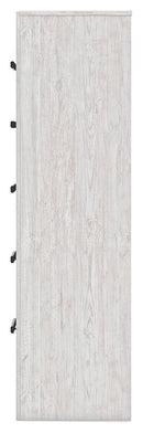 Cayboni - Five Drawer Chest - Whitewash