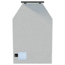 Cal Flame Modern Outdoor Gas Fireplace with Extended Mantle