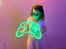 Game Console Neon Metal Sign