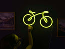 Bicycle Neon Metal Sign