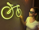 Bicycle Neon Metal Sign