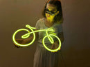 Bicycle Neon Metal Sign