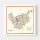 Vintage Map of Cheshire County England, 1808