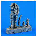 Aerobonus 480093 1/48 WWII German Luftwaffe Pilot (Standing, no helmet)