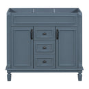 Bathroom Vanity Cabinet With 2 Soft Closing Doors And 2 Drawers by Unique Piece Furniture
