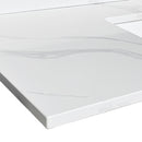 43-inch Quartz Bathroom Vanity Top with Undermount Single Bowl Sink by HouseOfZazla