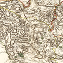 Vintage Map of Durham County England, 1801