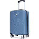 2Piece Luggage Sets ABS Lightweight Suitcase, Spinner Wheels, (20/14) BLUE