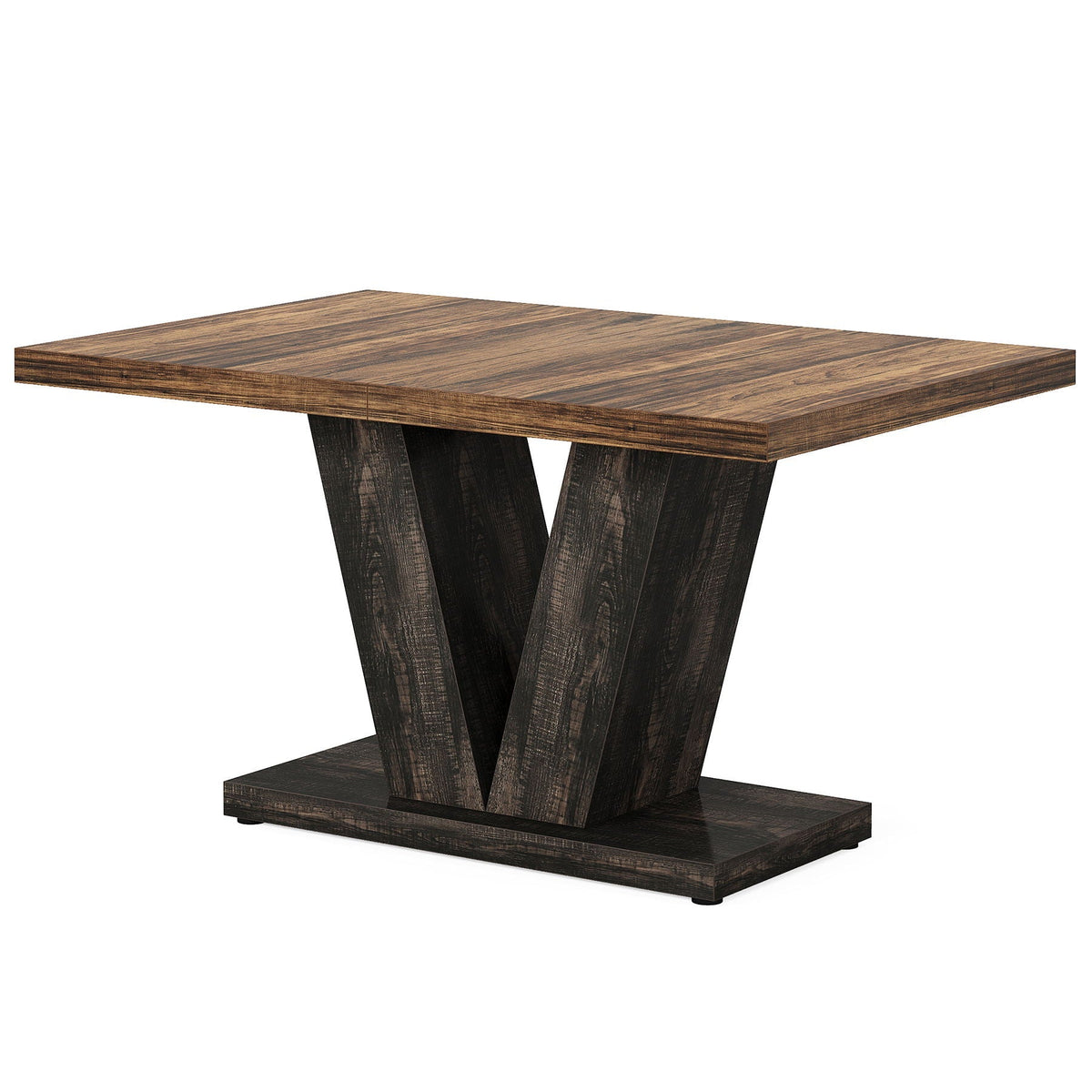 Dining Table With Pedestal Base For 4 - 6 People, photo 2 of 8