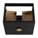 24 Inch Wall-Mounted Bathroom Vanity With Sink, For Small Bathroom (KD-Packing)