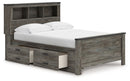 Frandern - Bookcase Panel Bed
