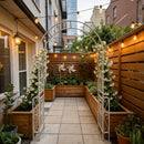 Metal Garden Arch Garden Arbor Trellis Climbing Plants Support Rose Arch Outdoor Arch by Unique Piece Furniture