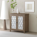 Storage Cabinet, Organizer - Brown Antique White by HouseOfZazla