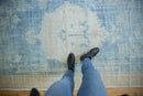5x8 Vintage Distressed Oushak Carpet