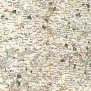 Vintage Map of Norfolk County England, 1807