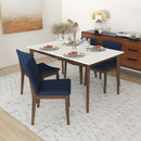 Laura - Mid-Century Modern Solid Wood Dining Chair (Set of 2) by Unique Piece Furniture