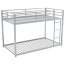 Metal Bunk Bed, Low Bunk Bed With Ladder by Unique Piece Furniture