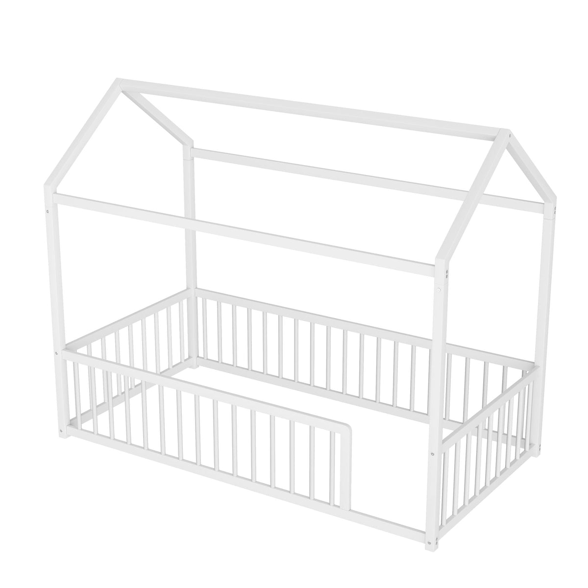 Montessori Floor Bed Frame With House Shape, photo 3 of 36