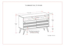 Clarkson - TV Stand - Rustic Natural Aged Brown by HouseOfZazla