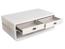 Sunset Cove - Rectangular Cocktail Table With Casters by Unique Piece Furniture