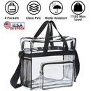 Clear Crossbody Bag Stadium Approved See-Through by LJGDeals
