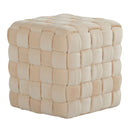 Square Braided Ottoman - by HouseOfZazla