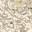 Vintage Map of Huntingdonshire County England, 1801
