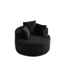43-Inch Round Corduroy Single Sofa