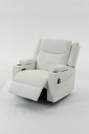 Extra Wide Power Recliner Chair with Heat Massage