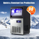 90 LBS/24H Commercial Nugget Ice Maker with Self by LJGDeals
