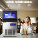 90 LBS/24H Commercial Nugget Ice Maker with Self by LJGDeals