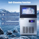 90 LBS/24H Commercial Nugget Ice Maker with Self by LJGDeals