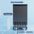 90 LBS/24H Commercial Nugget Ice Maker with Self by DirectDeals