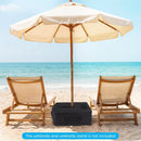 90 LBS Sand-fillable Umbrella Base Weight by LJGDeals