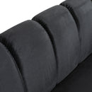 Miranda - Modern Glam 3 Seater Sofa by HouseOfZazla