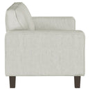 Xana - 2 Piece Upholstered Track Arm Sofa Set - Greige