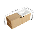 Modern Bathroom Vanity Sink Combo With Spacious Storage by HouseOfZazla